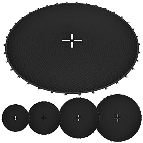 Kinetic Sports Trampolin Sprungtuch für Modellreihe 'Ultimate Pro' Ø 366 cm - Ersatz Sprungmatte aus PP-Heavy-Mesh Gewebe, Wetterfest, 8-Fach vernäht, UV-beständig, Original Ersatzteil