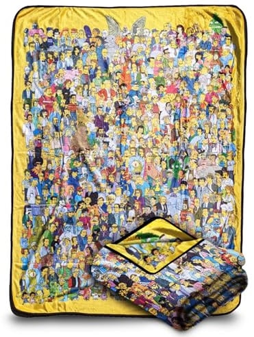 The Simpsons Fleecedecke