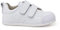Pisamonas Zapatillas blanditas Piel Doble Cierre adherente Talla 22 en Color Blanco