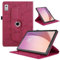 Rosbtib Rotating Case for Lenovo Tab M9 9 Inch 2023,360 Degree Rotating Stand Folio Cover with Pencil Holder Case for Lenovo Tab M9 - Tree of Life Red