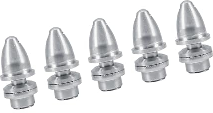 Acouto Lightey Prop Adapter Aluminium 5 Mm Prop Adapter 5 Teile/Satz 5 Mm Aluminium Propeller Adapter Halter für Rc Motor Prop