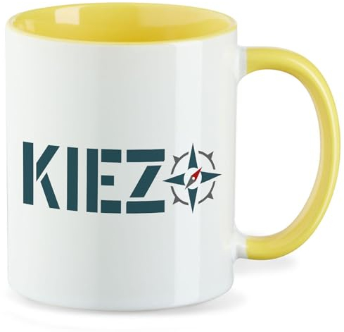 Huuraa Kaffeetasse Kiez Kompass Geschenk