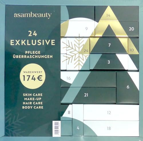 Adventskalender asambeauty 2024 Exklusive Pflege Überraschungen