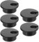 PATIKIL Cable Hole Cover, 5pcs 1.38inch/35mm Desk Wire Cord Cable Grommets Hole Cover for Office PC Desk Cable Organizer, Black
