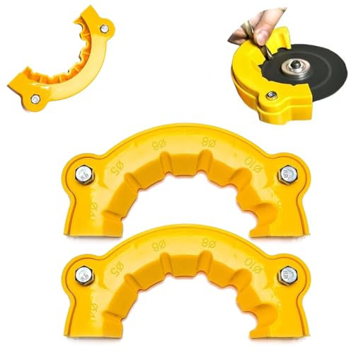 Qixfyze Precision Drill Bit Sharpening Guide Tool, 2025 New Multipurpose Drill Bit Grinding Sharpener Tool Sharpening Machine, Power Angle Grinder Grinding Drill Bit Auxiliary Tool for All Bits(2pcs)