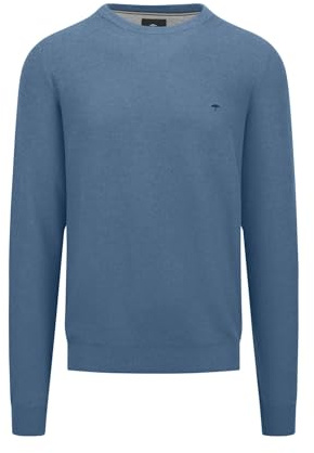 FYNCH-HATTON Pullover aus Baumwolle mit Rundhalsausschnitt