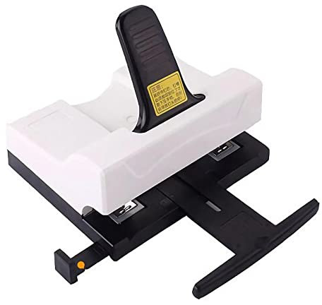 Doppelkopf-Hochleistungsheftgerät, A4-Tischheftgerät, 60 Blatt Kapazität, Einzugstiefe 2-15 mm, 24/6 23/8 Nadeln, für Büro und Zuhause