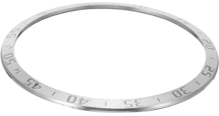 NAMOARLY Metall-uhrenlünette Selbstklebende Abdeckung Für Lünettenring Lünettenring Aus Metall Kompatibel Mit Smartwatch-lünette