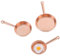 IMIKEYA 1 Ensemble Ornements D'ustensiles De Cuisine Mini-Casserole Réaliste pour Les Filles Bricolage Tout Petit Accessoires Poêle Miniature Première Poupée Friture Miniatures Le Fer