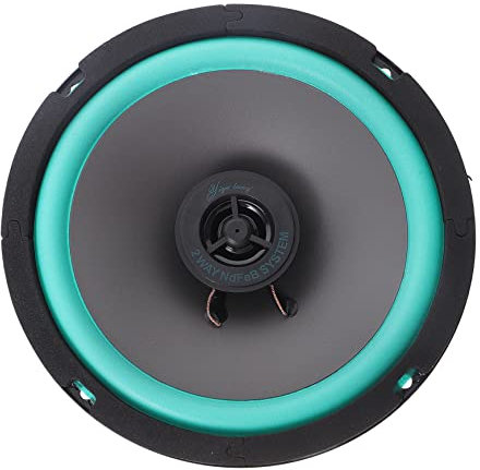 GANAZONO 6.5 Inch 160w 4 Ohm Shallow Mount Car Audio Speaker Mid Range Woofer Driver Bass Speaker for Vehicle Door and Truck Sound Systems