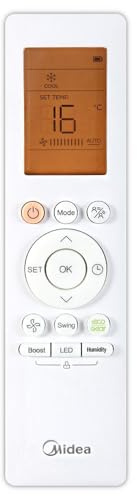 MIDEA | Infrarotfernbedienung für Klimageräte | RG10L