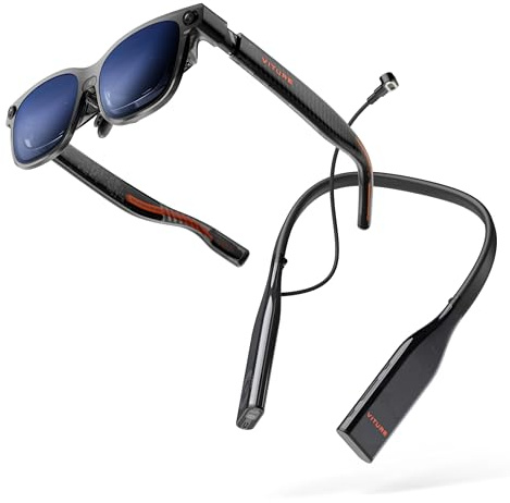 VITURE Luma Ultra XR-Brille & Pro Neckband 12GB+256GB ROM, Kompatibel Mit Ps/Xbx/Pc-Spielen, Offizieller Partner von Psplay & Xbxplay, Ermöglicht Remote Play, Nahtloses Streaming und Cloud-Gaming