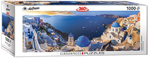 EuroGraphics 6010-5300 Santorini Greece Puzzle (1000-Piece) Jigsaw, Various