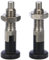 Ganter Normelemente GN 717-6-M10-CK-NI 717-6-M10-CK-NI-Pernos de Acero Inoxidable, Plata, Gewinde d2: M10, Set de 2 Piezas