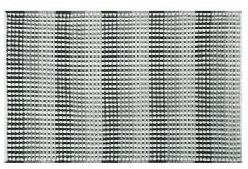 Spirella Cone Black 50x80 cm Badteppich/-vorleger, Polyester/Acryl, schwarz, 80 x 50 cm