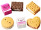STOBOK 6 stücke Box verpackt Nette Kawaii Cookies Keks Radiergummis Schule Schreibwaren Kreative für Studenten