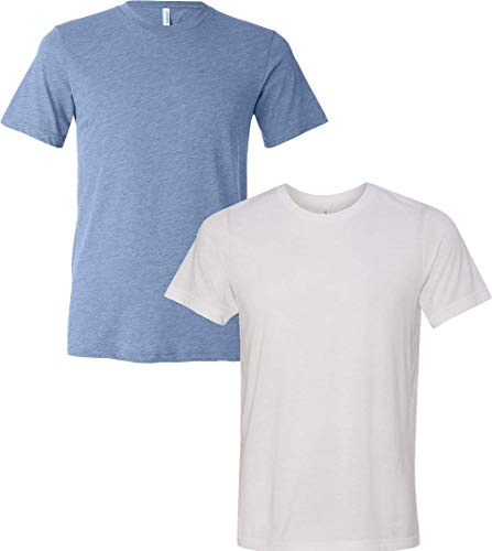 Bella + Canvas Unisex Crew Neck Triblend Short Sleeve Tee - - XL