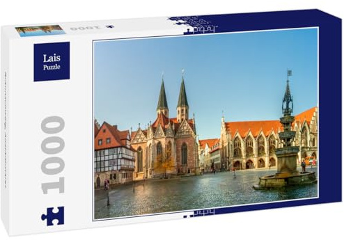 Lais Puzzle Braunschweig, Altstadtmarkt 1000 Teile