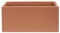 MACETERO DE POLIETILENO TERRACOTA 60x20x20 CM