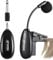VOEMPHI Microfono per Sassofono Wireless 2.4G, Clip su Strumenti Musicali Microfono, Ricevitore e Trasmettitore Senza Fili, per Sassofono e altro