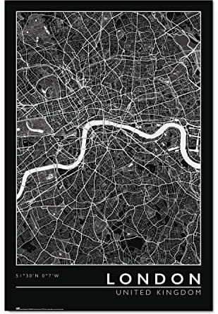 Grupo Erik Poster London City Map 61x91,5cm