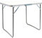 ZENO Folding Table 2.6ft | Standing Table for Camping | Hiking | Picnic Table | Aluminium Alloy Office Computer Desks with Carry Handle | 80CM