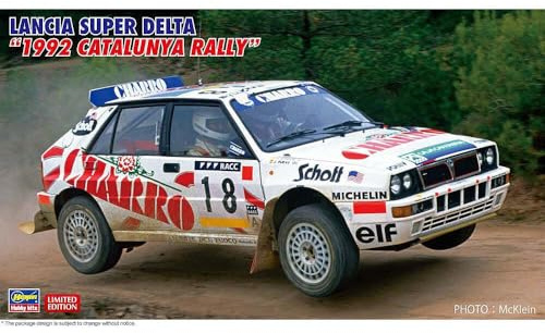 Hasegawa - 1/24 Lancia Supra Delta 1992 Catalunya Rally - Plastikmodellbausatz