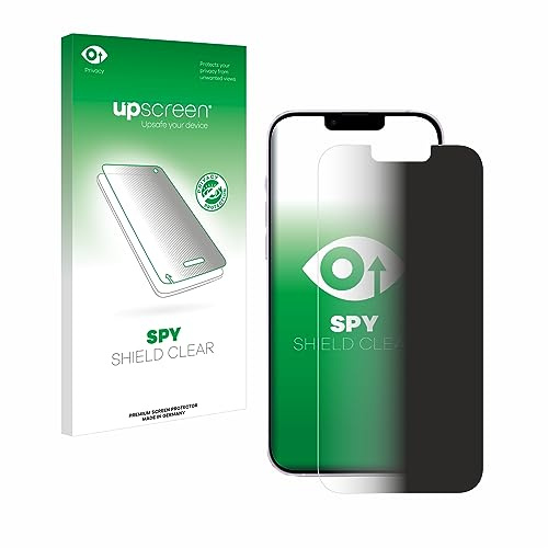 upscreen Blickschutzfolie für Apple iPhone 14 Plus | Anti-Spy Displayschutz Made in Germany Privacy Screen Protector Sichtschutz Blaulichtfilter Klare Folie