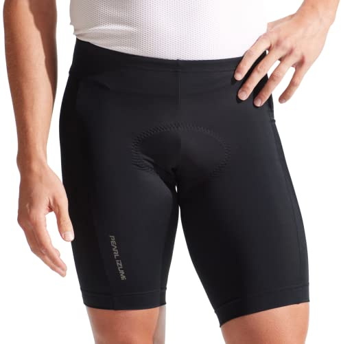 PEARL IZUMI Men's Padded Cycling Podium Short, Black, Large