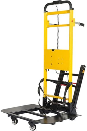 CRBUDY Grimpeur d'escalier électrique sur chenilles - Pliable, capacité de Charge maximale de 250 kg, utilisé pour Transporter des appareils ménagers/matériaux de Construction Lourds