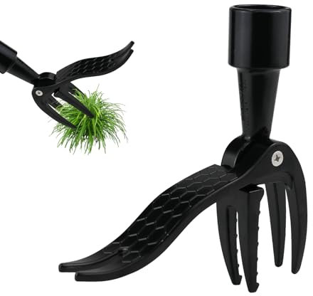 RHHGHY Estirpatore Erbacce Manuale, Strumento Rimovibile per La Rimozione delle Erbacce, Attrezzi da Giardino, Togli Erbacce da Giardino, Zappa per Erbacce per Diserbo da Giardino E Prato(B)