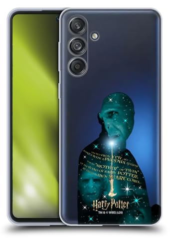 Head Case Designs Officially Licensed Harry Potter Voldemort Yew Wand Deathly Hallows XXXVIII Gel Case [Military Grade Protection] Compatible With Samsung Galaxy M55 5G