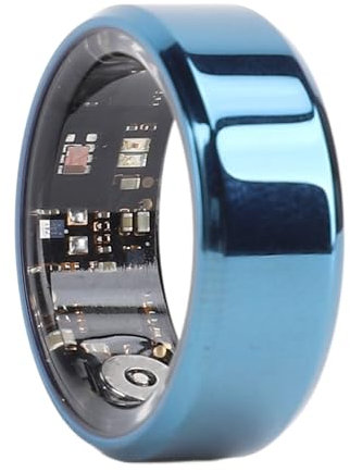 Smart Ring Health Tracker, IP68 Wasserdichter Fitnessring Zur Aktivitätsüberwachung/Schritte/Entfernung/Kalorien, Bis zu 7 Tage (7#)