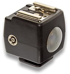 vhbw Servo Blitz-Auslöser kompatibel mit alle Canon Blitzlichtgeräte Kamera -Standard ISO Aufsteck-Blitz