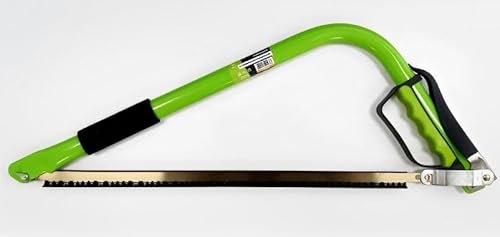 Unibos | 21 Inch Tapered Heavy Duty Bowsaw with Finger Guard Wood Tree Branch Cutter Cutting