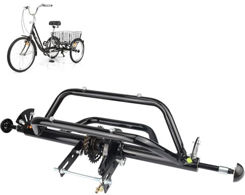 WEEROCK Dreirad-Hinterachse, Dreirad-Umrüstsatz, 7 Geschwindigkeiten, 5/8 Zoll Achse (15,8 mm) für 50,8 cm, 61 cm, 66 cm Trike, 3-Rad-Fahrräder