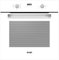 Svan Horno Multifunción Con Ventilador Cristal blanco SHM8700DCB. Capacidad 70 Litros, 3000 W, 8 Programas, Interior Esmaltado, Fácil Limpieza, Display LED Manual, Eficiencia Energética Clase A