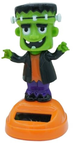 Genérico Figuras - Muñeco Coche Zombi Fantasma Decoración Cabeza Móvil | Decoración De Interiores con Movimiento para Camión, Escritorio Y Hogar