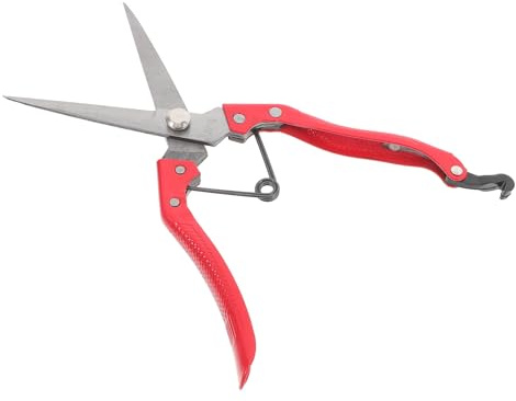 ELAYARD Ciseaux Manuels de Tonte pour Laine de Mouton et Bétail, Acier au Carbone, Longueur 24 Cm, Outil de Coupe Ergonomique pour Animaux de Ferme, Coupe Laine pour Vaches, Chevaux