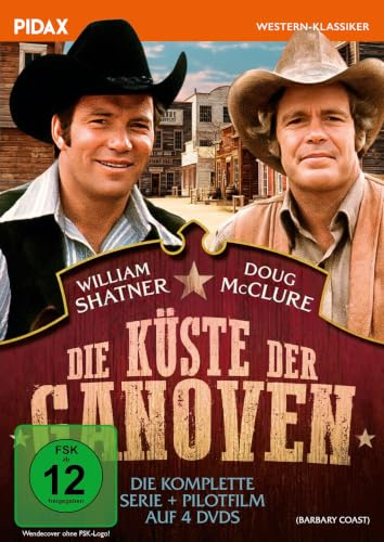 Die Küste der Ganoven (Barbary Coast) / Die komplette 13-teilige Westernserie (Pidax Western-Klassiker) [4 DVDs]