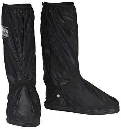 HSEAMALL Schuhüberzieher wasserdicht,Regenüberschuhe Wasserdicht Überschuhe,Outdoor Rutschfester Schuhüberzieher Fahrrad Regenschutz Regenschuhe (40/42 EU)