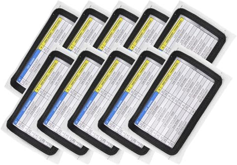 Sports Unlimited Adult Triple Wrist Coach (10 Pack) for Football, Baseball, All Sports - Color White