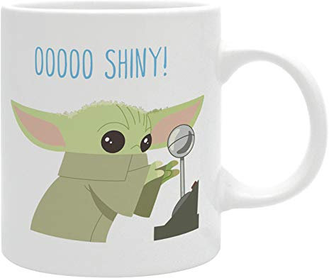 ABYstyle Star Wars The Mandalorian - Taza (320 ml), diseño de Yoda Chibi