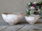 Chic Antique Übertopf Blumentopf Kanne Vase Schale Flasche Topf Cannes mit Blumenmotiv Romantischer Pflanztopf Keramik glasiert versch. Modelle und Größen (65515-19 H9xØ16cm)