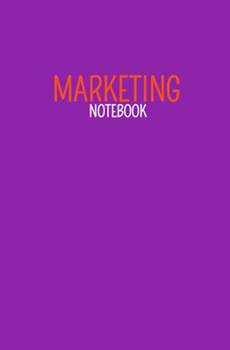 Marketing Notebook: Subject Notebook
