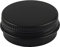 ZEOABSY 50 Pièces 15ml Pots en Aluminium Vide Petit Rond Noir Mat Cosmétiques Pot Conteneurs for Fait Main Bougies Crème Baume Voyage, 2X Étiquettes, 5X Spatule