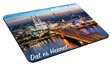 Frühstücksbrett Schneidebrett Köln Dat es Heimat 23x14cm