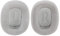 Earrock Ersatz-Ohrpolster für Apple AirPods Max Kopfhörer mit Memory-Schaum, Strickstoff, Silikon und Magnet (Silber)