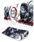 GTOTd Demon Horror Mouse Pad(1 Pcs) with Non-Slip Rubber.Gifts Merch Gaming Large Mouse Pad11.8×31.4Inches for Keyboard Mouse Suitable Game Room Decoration for Teens