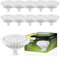 Lumiled LED-Leuchtmittel 10er Set ES111 GU10 Fassung Spot Strahler Spannung 230V 15W (Entspricht Halogen 100 Watt) Warmweiß 3000K 38 Grad Abstrahlwinkel weiß 1521 Lumen Ra>80 Energiesparlampe